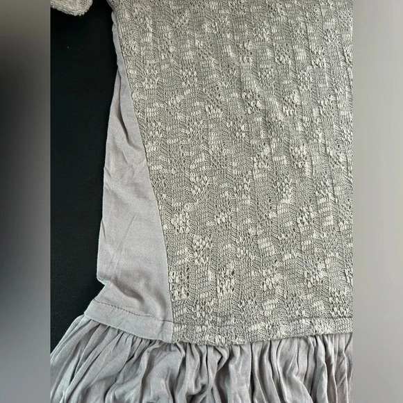 Indigo Thread Co. Top Women's Medium Peplum Hem‎ Bohemian Festival 3/4 Sleeve - Picture 7 of 14